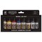 Vallejo Metallic Colors Model Air Paint, 8 bottles X 17ml